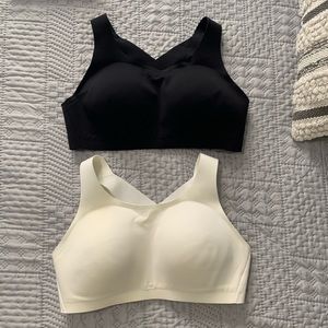 Two Lululemon Sports bras size 38D